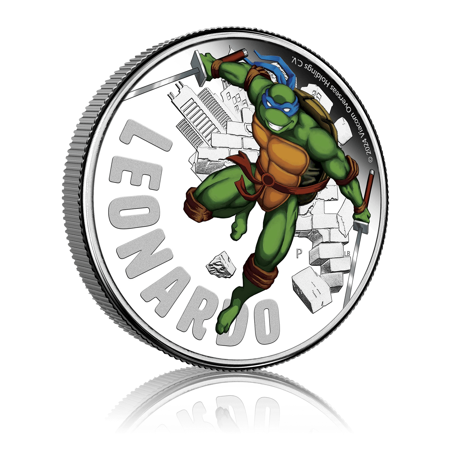 アメコミ Teenage Mutant Ninja Turtles coin bank Teenage Mutant Ninja Turtles Leonardo 7 Tin Coin Bank Tin